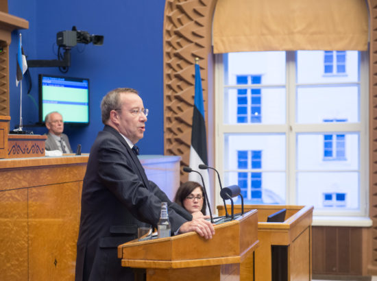 Riigikogus peab istungit noorteparlament